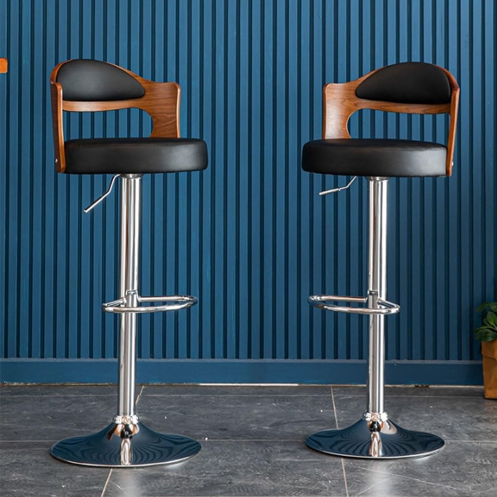 Modern Adjustable Swivel Bar Stool