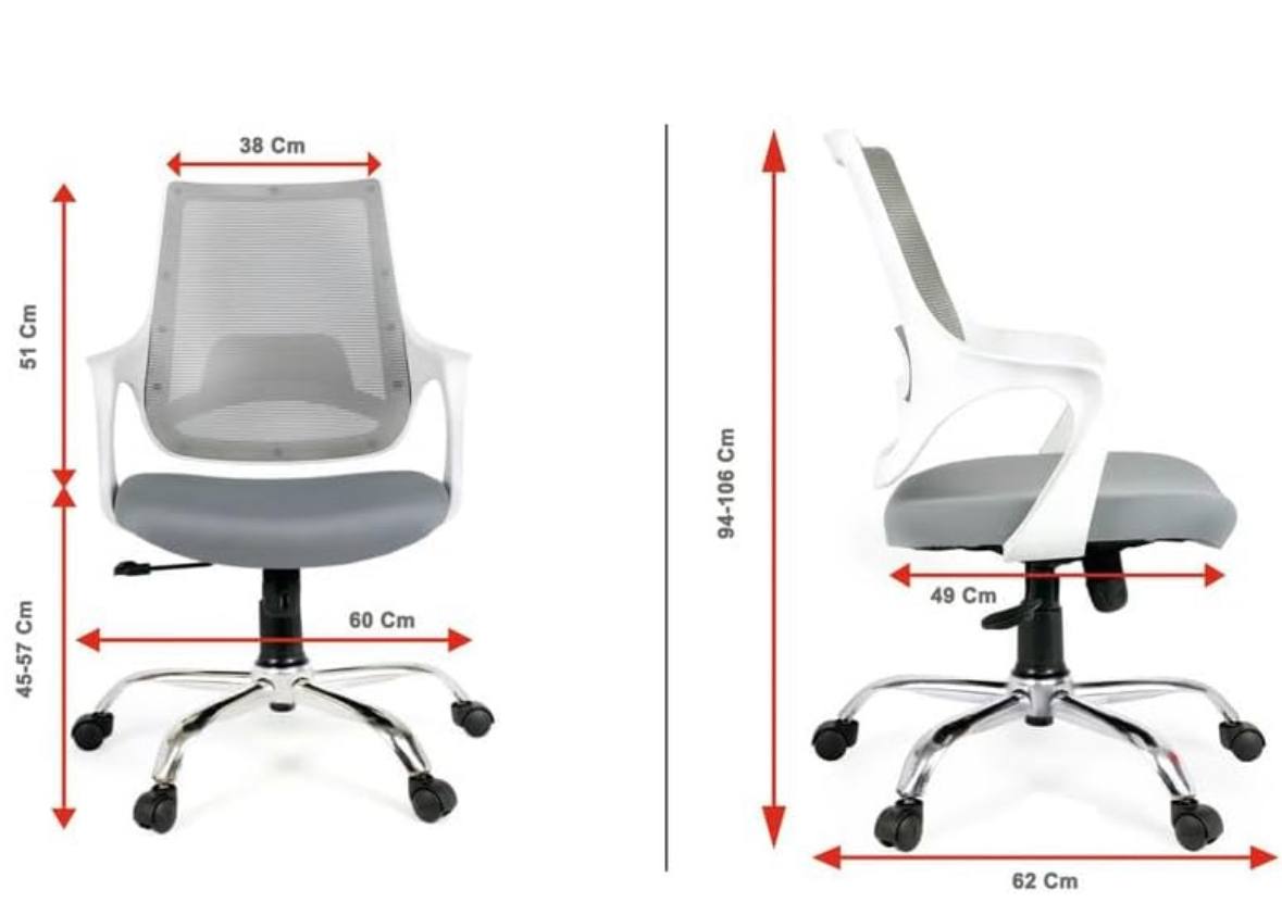 Ergonomic Mid Back Mesh Chair